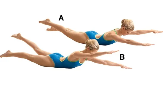 Bel Fıtığı İçin Yüzüstü Yüzme Egzersizi:
Bel Fıtığı İçin