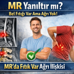 MR yanıltır mı? MR’da bel fıtığı var ama ağrı yok durumunu gösteren görsel, bel fıtığı MR ağrı ilişkisi