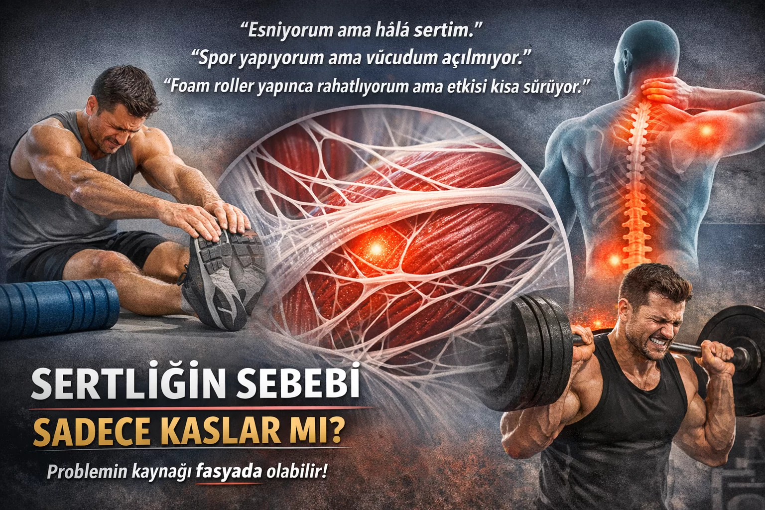 Neden Esniyorum Ama Hâlâ Sertim? Kas Değil, Fasya Konuşuyor